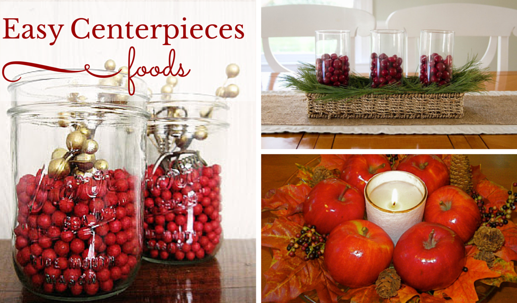 easy holiday centerpieces