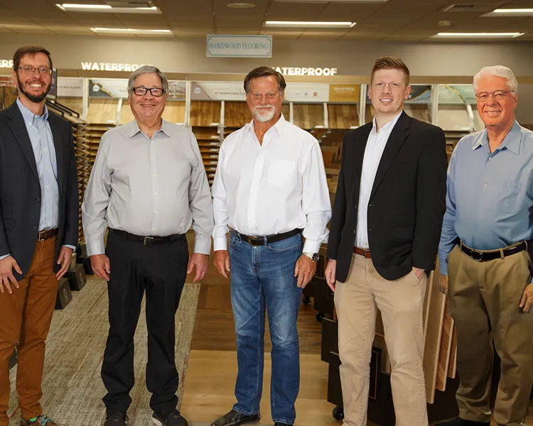 Generations of the Franey flooring family, Visalia floor store 